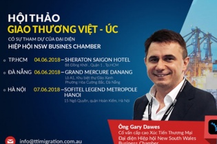 Hội thảo giao thương Việt – Úc: Cơ hội không thể bỏ lỡ Hội thảo giao thương Việt – Úc: Cơ hội không thể bỏ lỡ