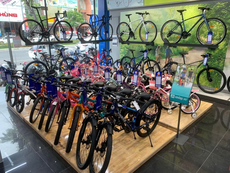 Thị trường xe đạp Việt Nam hiện sôi nổi nhất là phân khúc trẻ em