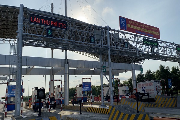 Tuyến cao tốc Hà Nội - Hải Phòng được chọn thí điểm thu phí tự động không dừng trên tất cả các làn xe.