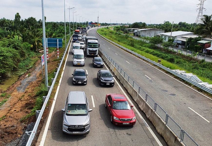 Tuyến cao tốc Trung Lương - Mỹ Thuận đã sẵn sàng cho ngày thông xe,
