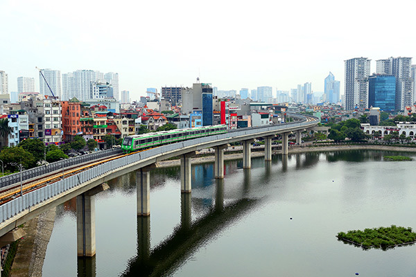 Tuyến đường sắt Cát Linh - Hà Đông đang vận hành ổn định