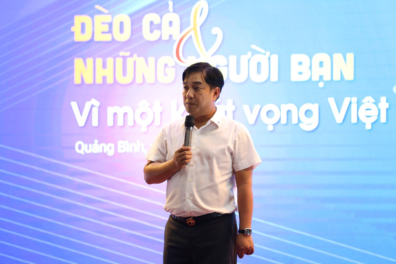 Ông Hồ Minh Hoàng, Chủ tịch Tập đoàn Đèo Cả báo cáo Thủ 