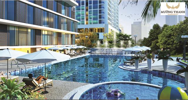 Phối cảnh Dự án Tổ hợp Khách sạn, Trung tâm thương mại và Căn hộ để bán, cho thuê Mường Thanh tại TP Phủ Lý.