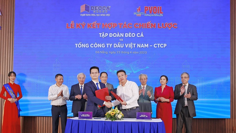 Tập đoàn Đèo Cả ký hợp tác chiến lược với Tổng công ty Dầu Việt Nam - PVOil.