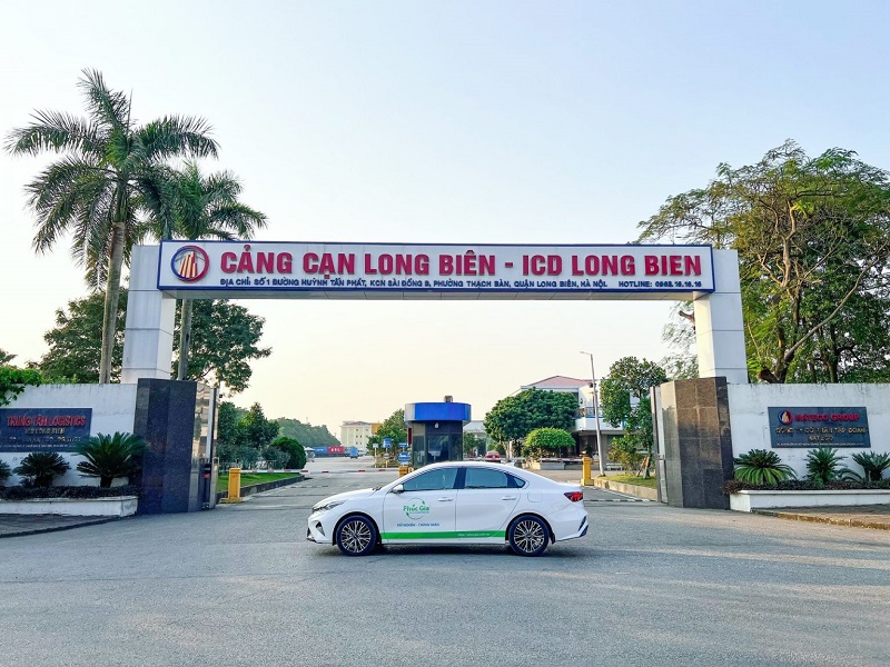 Cảng cạn Long Biên tại Số 1 Huỳnh Tấn Phát, Khu công nghiệp Sài Đồng B, Long Biên, Hà Nội.