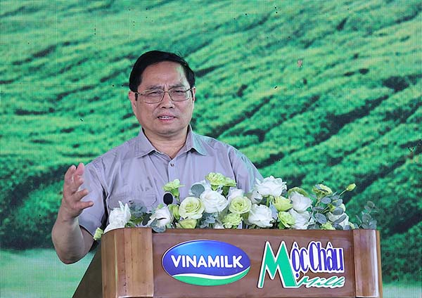 Thủ tướng Chính phủ Phạm Minh Chính phát biểu chỉ đạo tại sự kiện.