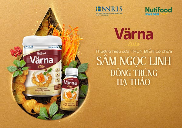 Värna Elite chắt lọc tinh hoa từ Sâm Ngọc Linh và Đông Trùng Hạ Thảo, giúp người trưởng thành Việt bổ sung dinh dưỡng đầy đủ và cân đối, qua đó tăng cường sức khỏe thể chất