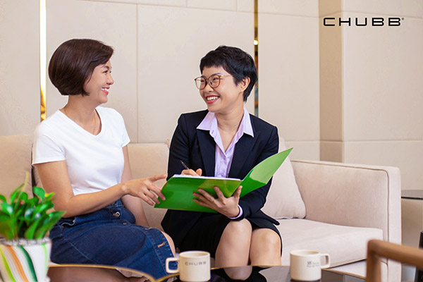 Đội ngũ kinh doanh của Chubb Life trên toàn quốc đều được đào tạo và huấn luyện bài bản từ kiến thức tài chính đến kỹ năng chăm sóc khách hàng