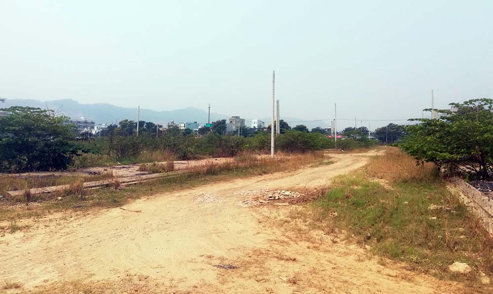 Dự án Khu đô thị New Danang City hoang tàn, cây cỏ mọc um tùm
