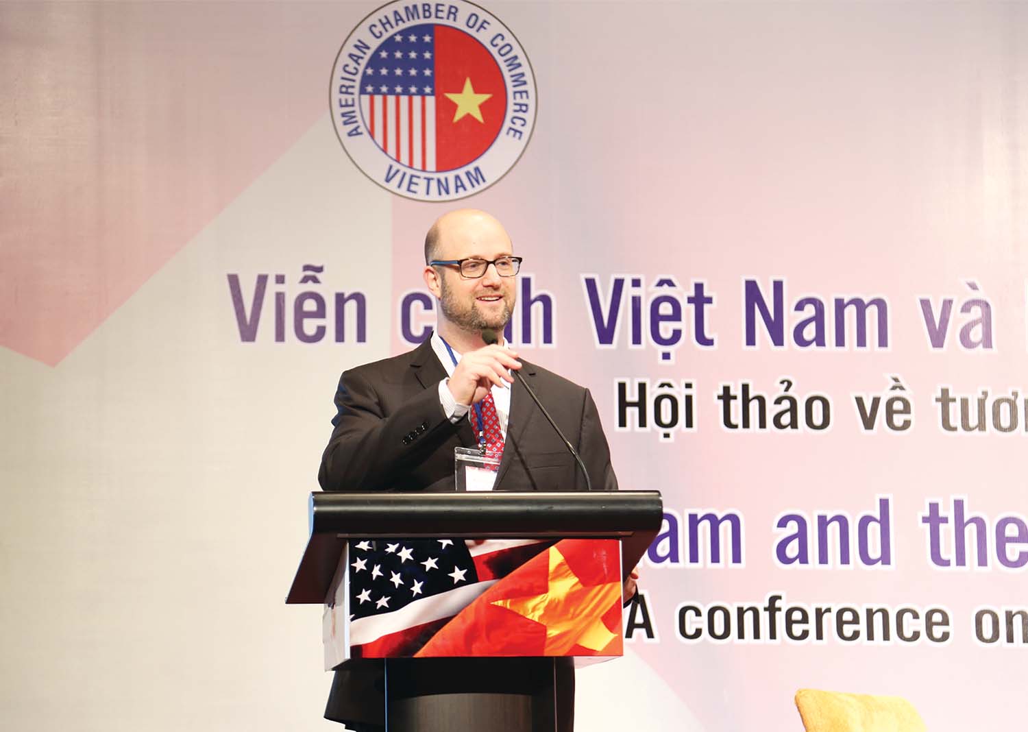 Ông Adam Sitkoff, Giám đốc điều hành Phòng Thương mại Hoa Kỳ (AmCham) tại Hà Nội