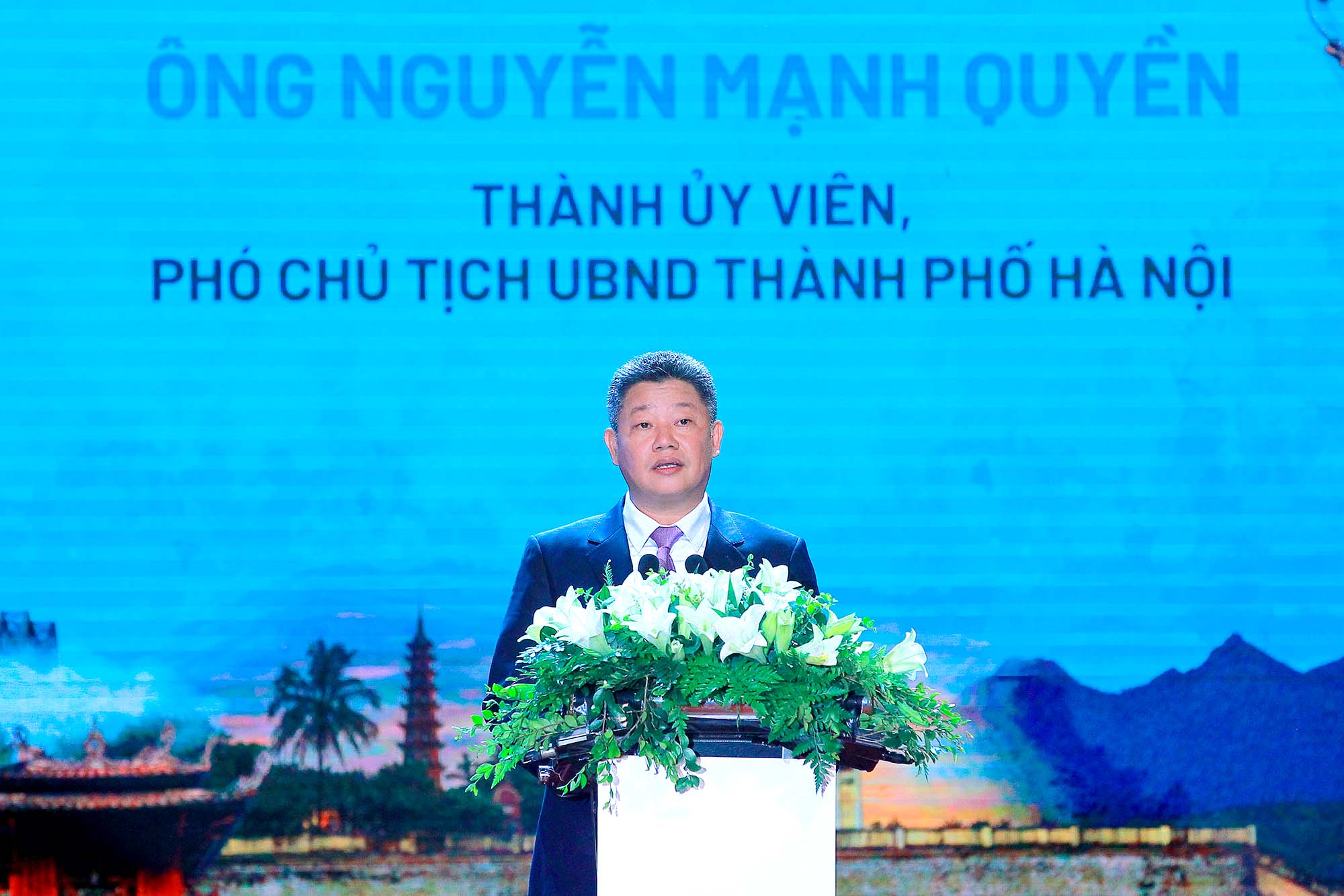 Phó chủ tịch UBND Thành phố Hà Nội Nguyễn Mạnh Quyền