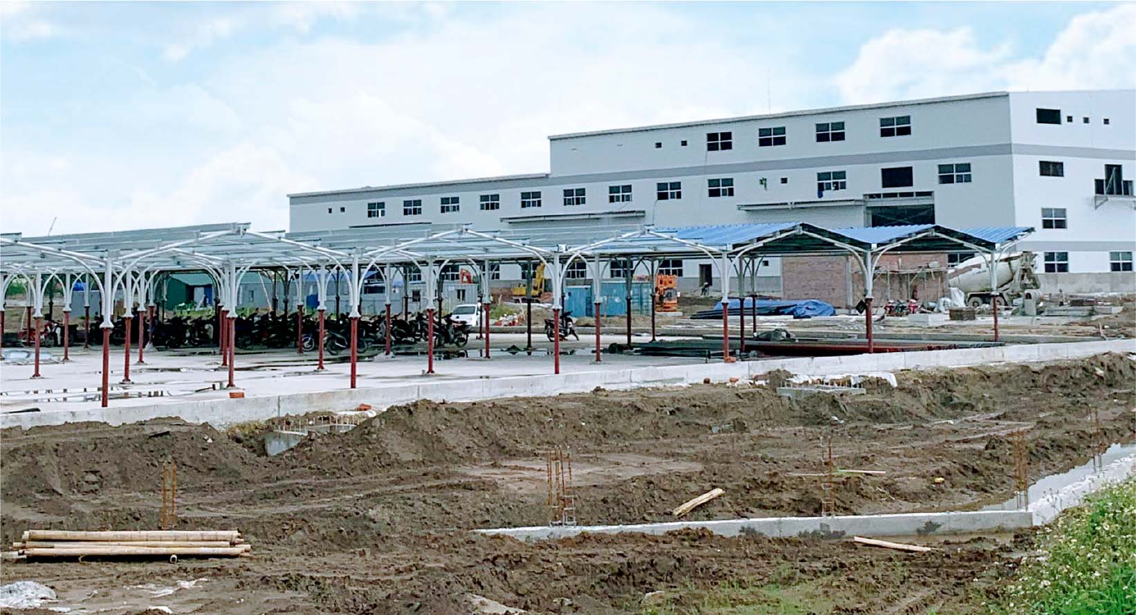 Nhà đầu tư Ohsung Vina (Hàn Quốc) đang tập trung hoàn thành xây dựng nhà máy để tháng 7/2022 đi vào hoạt động