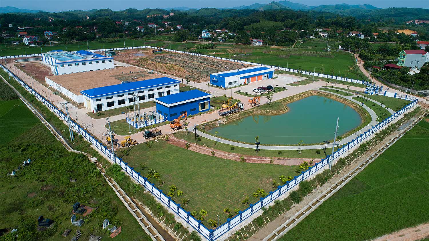 Ảnh các Dự án do DNP Water phát triển như DNP Bắc Giang