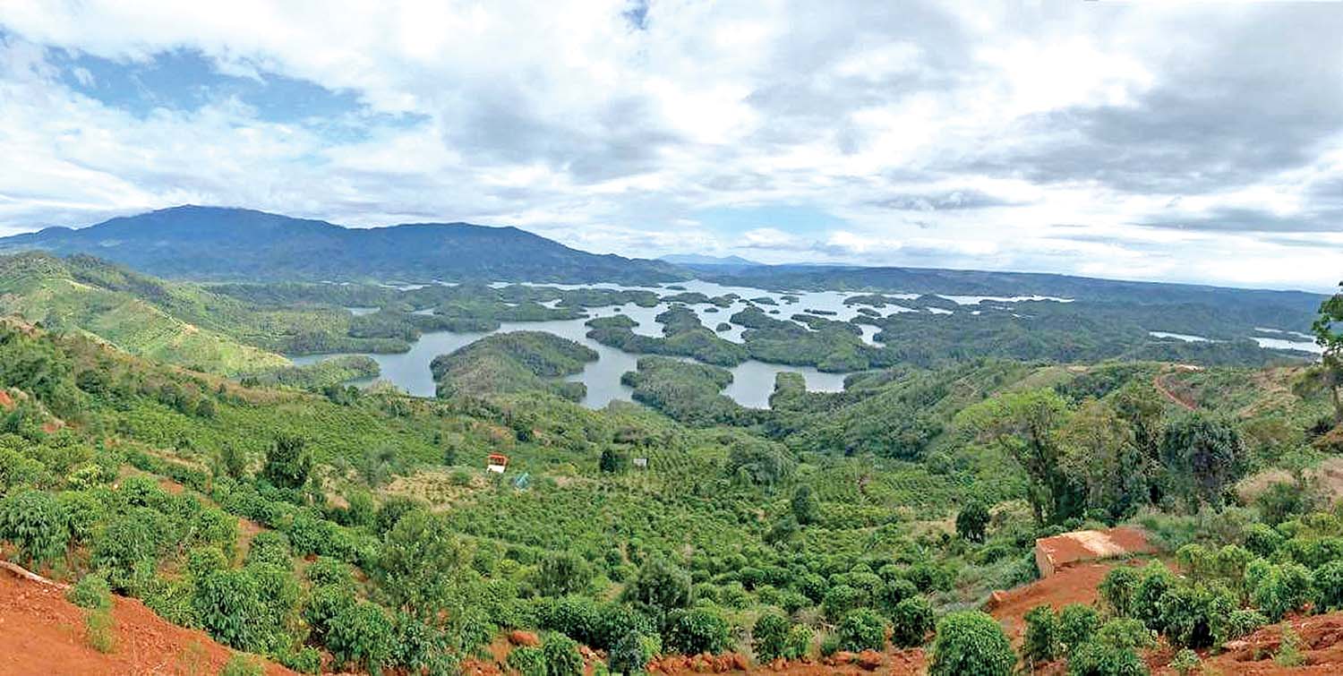Khu vực xung quanh hồ Tà Đùng (tỉnh Đắk Nông) để xảy ra nhiều sai phạm về đất đai