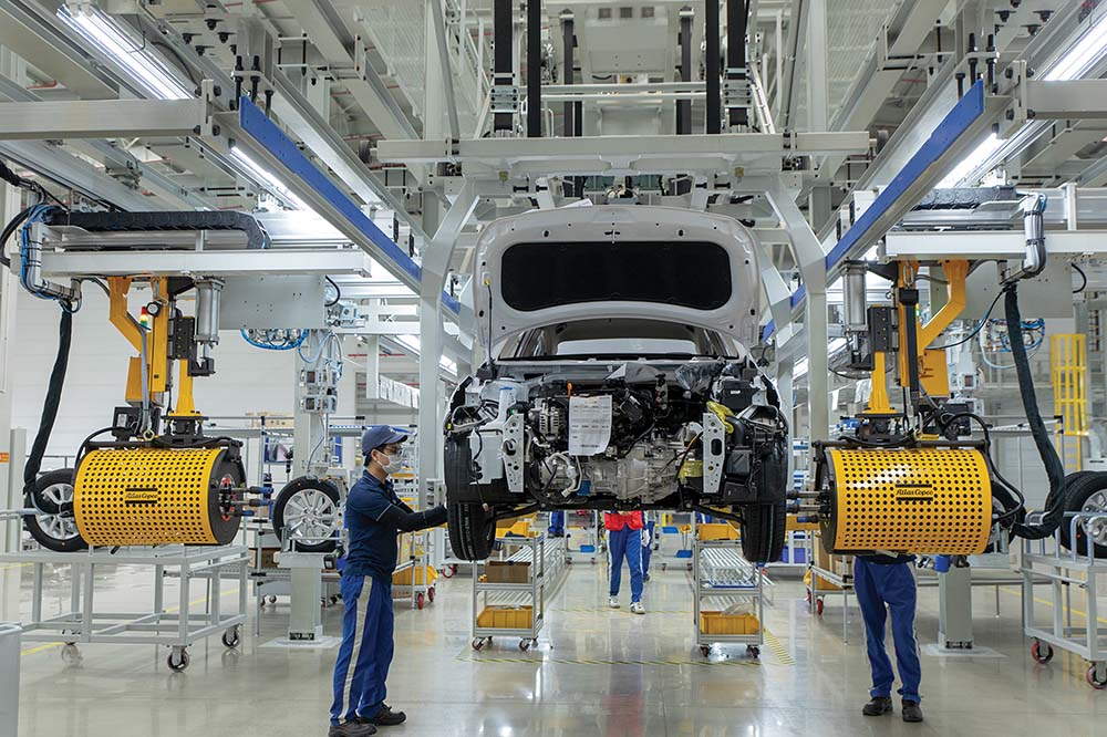 Nhà máy Hyundai Thành Công Việt Nam số 2 tại Khu công nghiệp Gián Khẩu 	