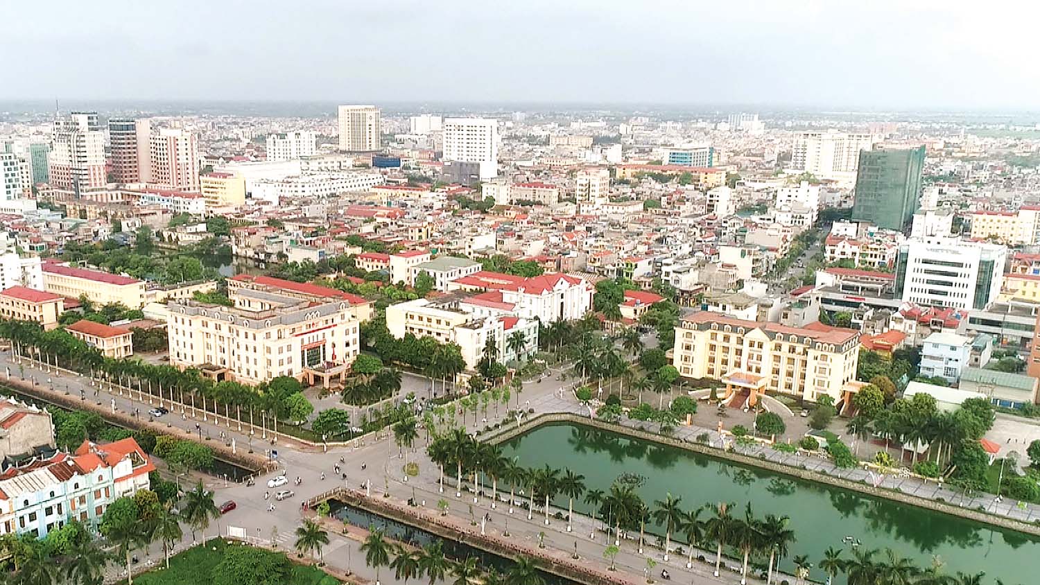 TP. Thái Bình sáng - xanh - sạch - đẹp, phấn đấu trở thành đô thị loại I vào năm 2025