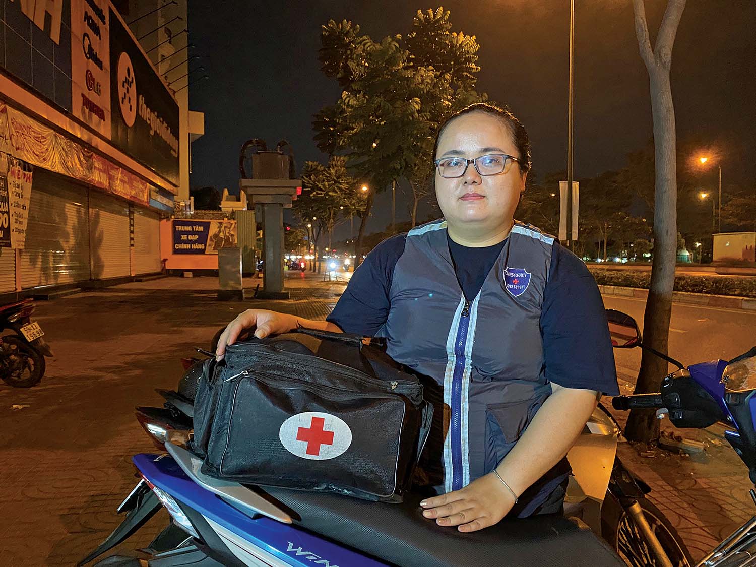 Chị Nguyễn Hoàng Kim Ngân, Đội trưởng Đội 911