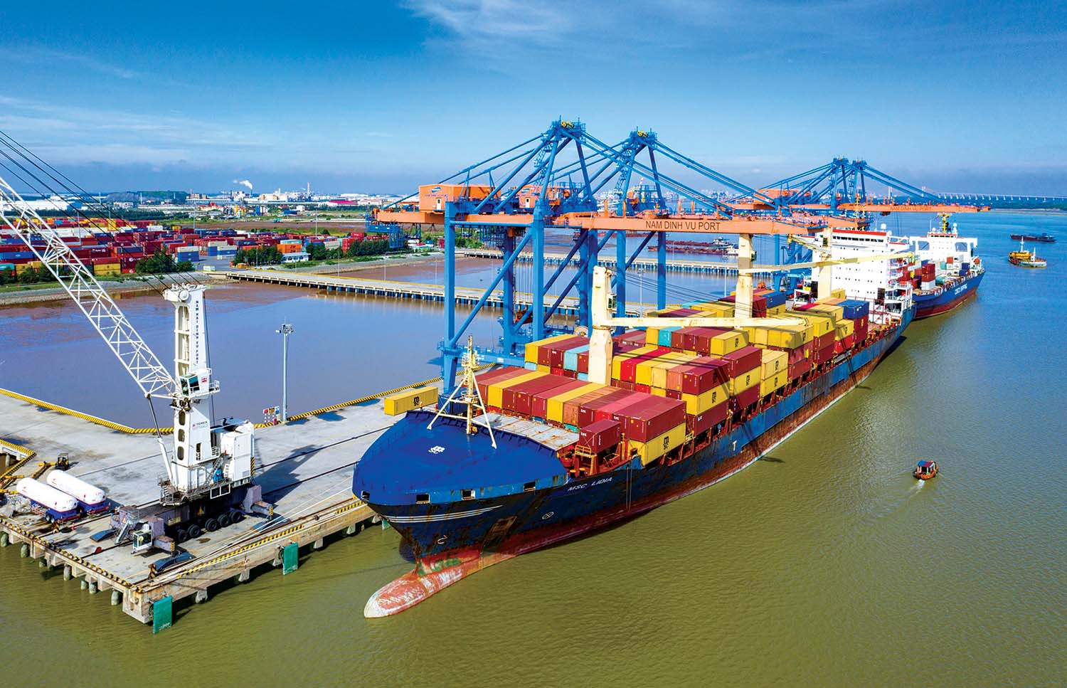 Gemadept có thêm nguồn lực để nâng công suất cảng sau thương vụ bán vốn công ty con 	Ảnh: Đức Thanh