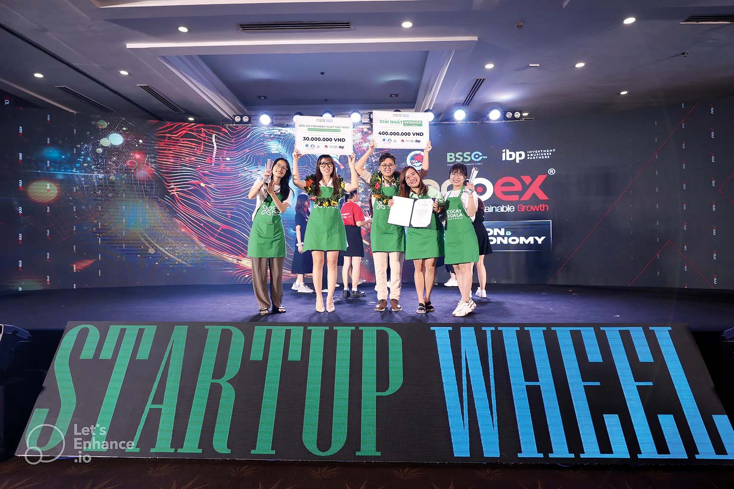  Vượt qua nhiều Dự án, Cỏ Cây Hoa Lá giành vị trí Quán quân và giải Nữ founder xuất sắc nhất tại Startup Wheel 2023
