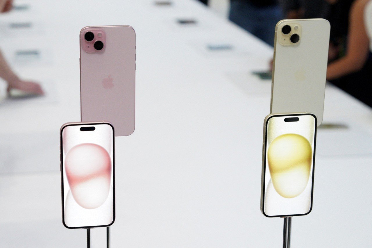 Dòng sản phẩm iPhone 15 đã có tính năng Dynamic Island như trên dòng iPhone 14 Pro của năm ngoái. Ảnh: Reuters