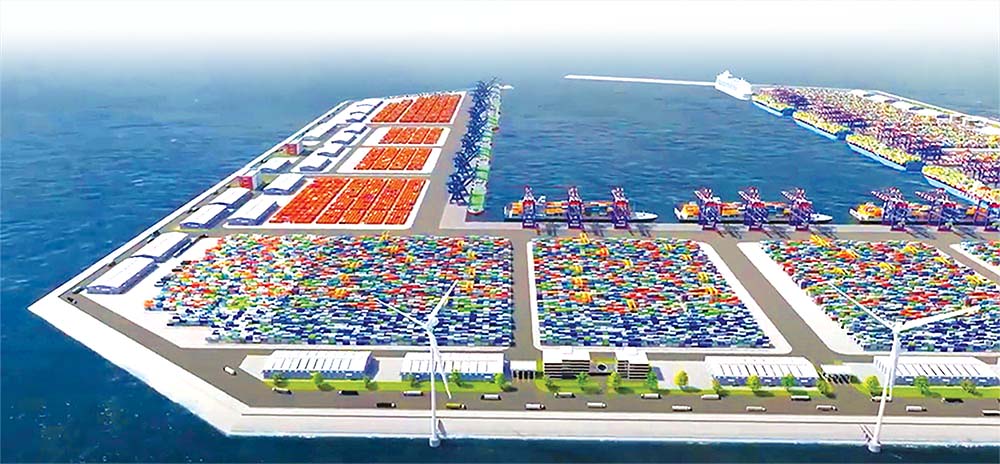 Mô hình cảng biển Trần Đề