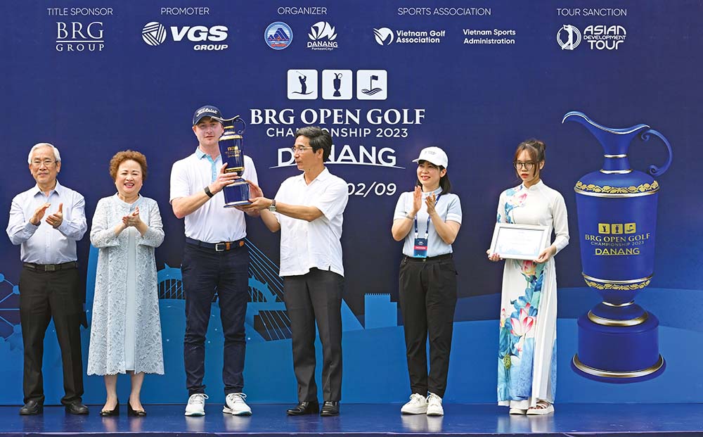 Giải golf Phát triển châu Á BRG Open Golf Championship Danang giúp nâng tầm vị thế ngành du lịch Đà Nẵng 