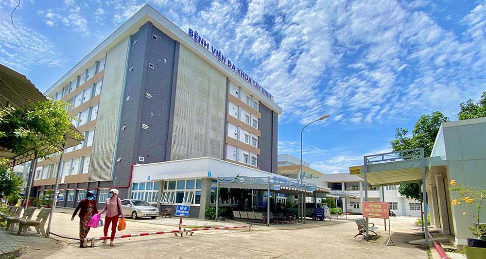 Bệnh viện Đa khoa Tây Ninh 	Ảnh: Báo Tây Ninh