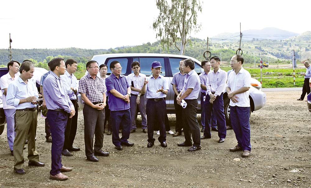 Lãnh đạo tỉnh Kon Tum kiểm tra tình hình triển khai các Dự án tại Khu kinh tế cửa khẩu quốc tế Bờ Y