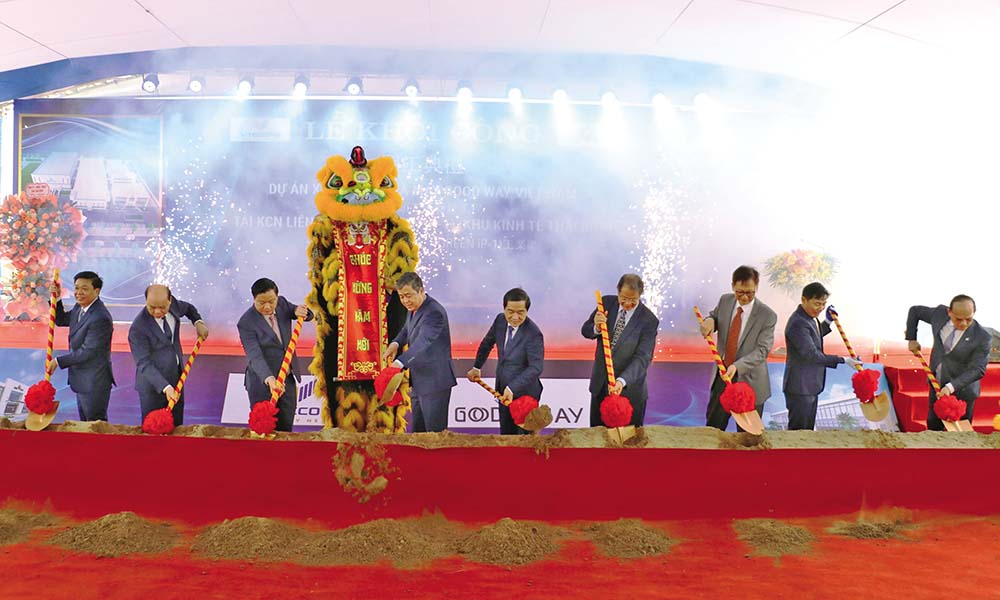 Lễ khởi công Dự án xây dựng Nhà máy Good Way Việt Nam tại KCN Liên Hà Thái 