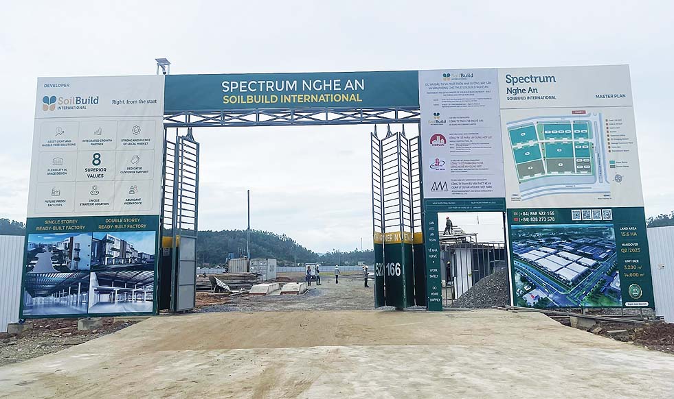 Lễ khởi công Tổ hợp nhà xưởng xây sẵn Spectrum Nghệ An vào ngày 1/8/2024 sẽ đánh dấu  một cột mốc quan trọng trong hành trình phát triển của Soilbuild tại Việt Nam