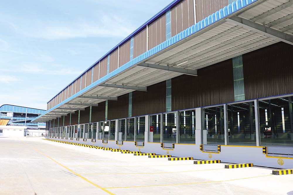 Trung tâm Logistics Pacific Japan tại Bình Dương ứng dụng mái năng lượng mặt trời 