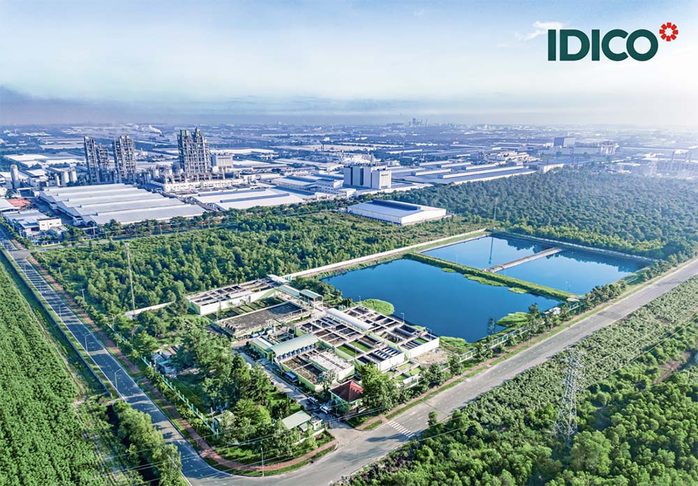 Nhà máy xử lý nước thải của IDICO xây dựng và phát triển tại KCN IDICO Nhơn Trạch V	 ảnh: idico