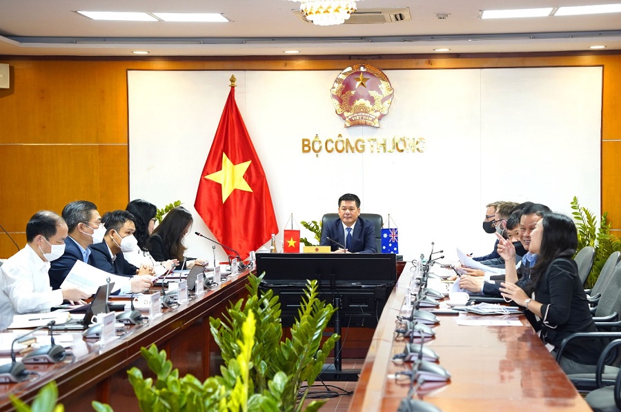 Bộ trưởng Nguyễn Hồng Diên làm việc với Hội đồng Khoáng sản và doanh nghiệp xuất khẩu than Australia.