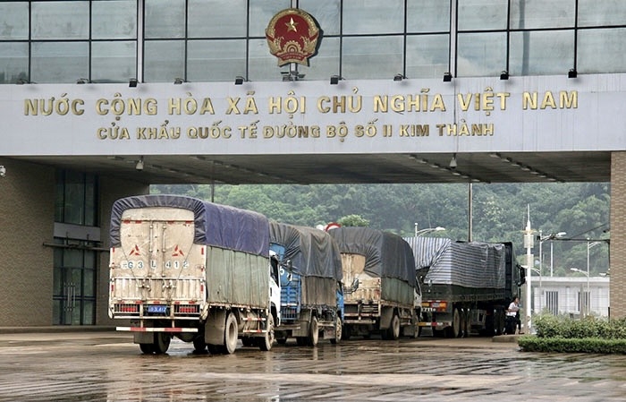 Cửa khẩu Quốc tế đường bộ số II Kim Thành đã thông quan trở lại.