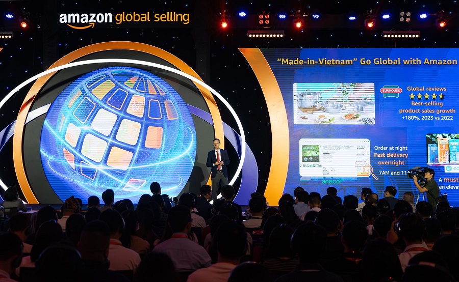 doanh nghiệp Việt đã xuất khẩu 17 triệu sản phẩm qua Amazon.