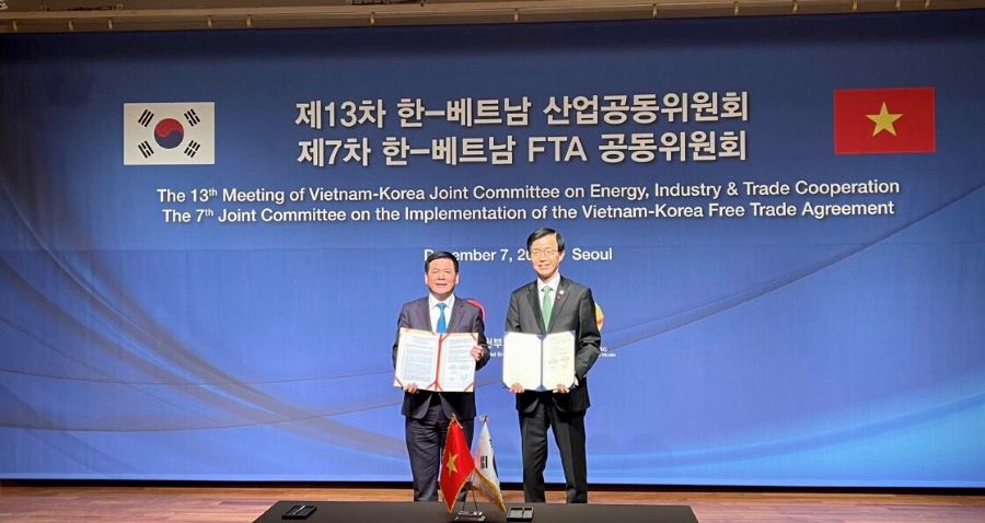 Tuyên bố chung của Kỳ họp lần thứ 7 Ủy ban hỗn hợp thực thi Hiệp định Thương mại tự do Việt Nam - Hàn Quốc