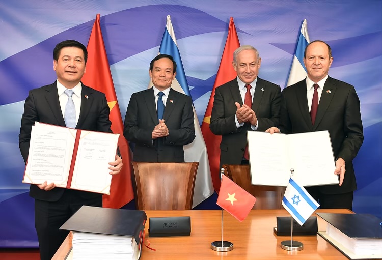 FTA Việt Nam - Israel (VIFTA) được 2 nước ký kết tháng 7 năm ngoái, dự kiến được phê chuẩn, có hiệu lực trong năm 2024.