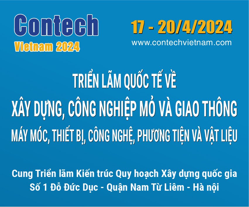 Contech Vietnam 2024 sắp khai màn tại Hà Nội.