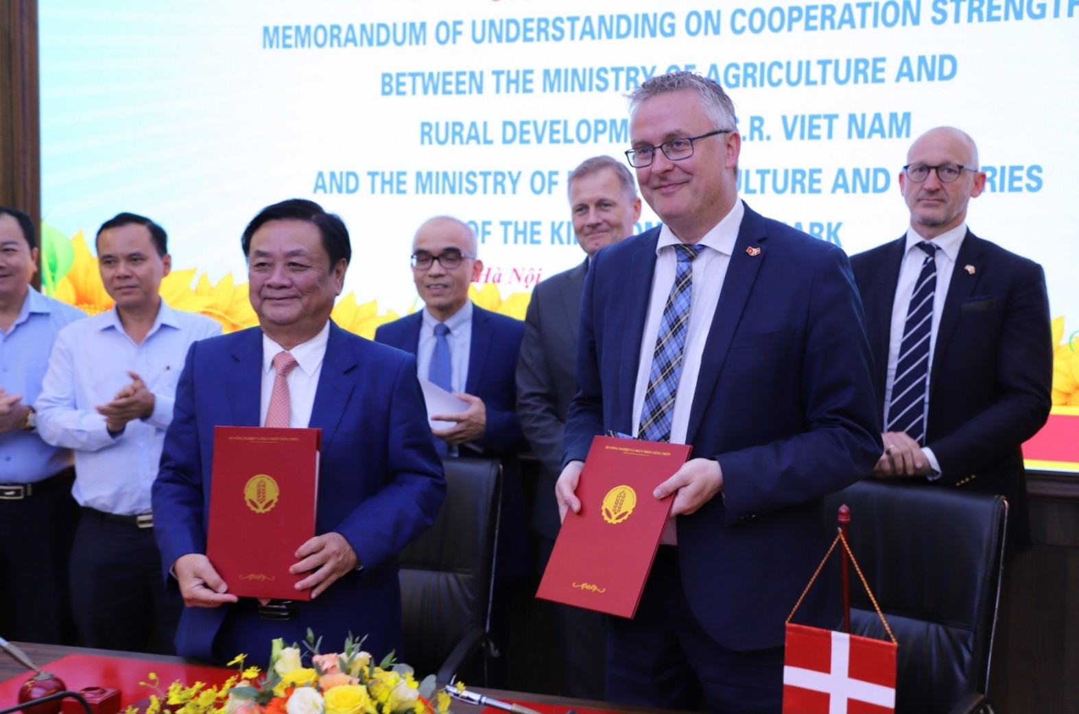  lễ ký kết thỏa thuận về hợp tác Việt Nam Đan Mạch trong lĩnh vực nông nghiệp và thực phẩm giữa hai Bộ Trưởng