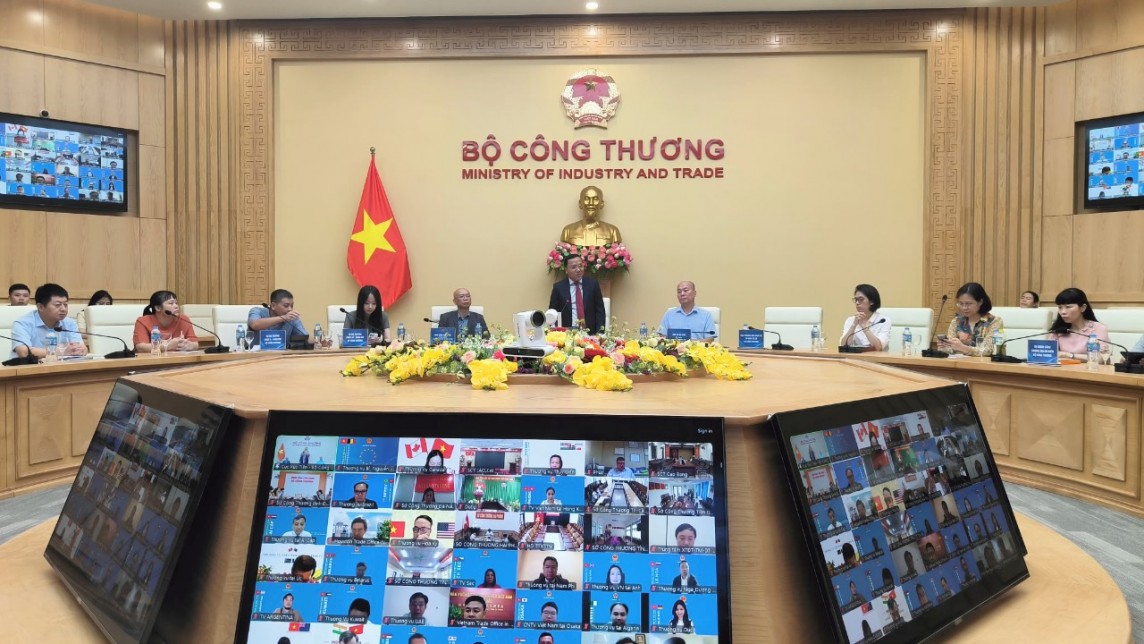 Bộ Công thương tổ chức hội nghị giao ban xúc tiến thương mại với hệ thống Thương vụ Việt Nam ở nước ngoài tháng 6/2024.