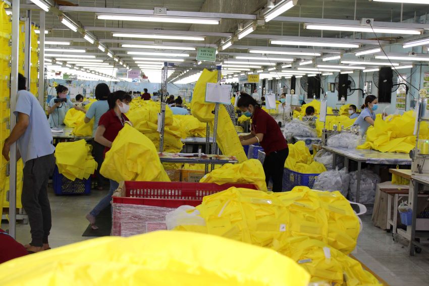 Xuất khẩu hàng dệt may 7 tháng mang về gần 20 tỷ USD, tăng 4,2% so với cùng kỳ.