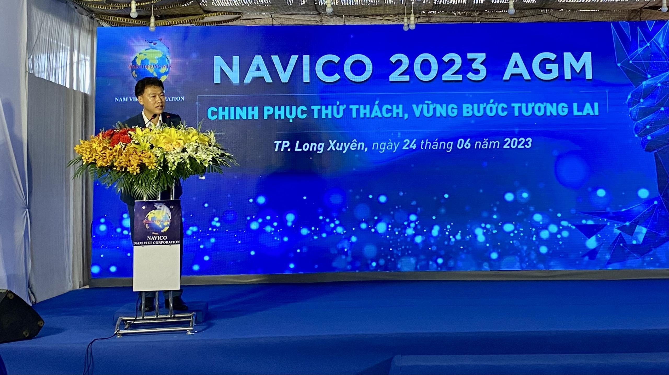 Đại hội cổ đông tại Công ty cổ phần Nam Việt 2023 sáng 24/6/2023.