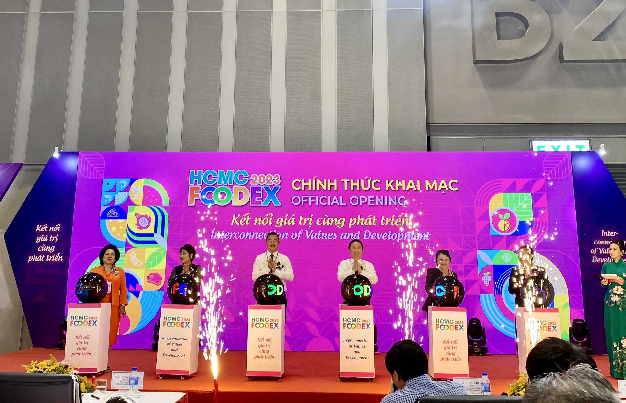 Lễ khai mạc HCMC Foodex lần thứ 2 năm 2023.