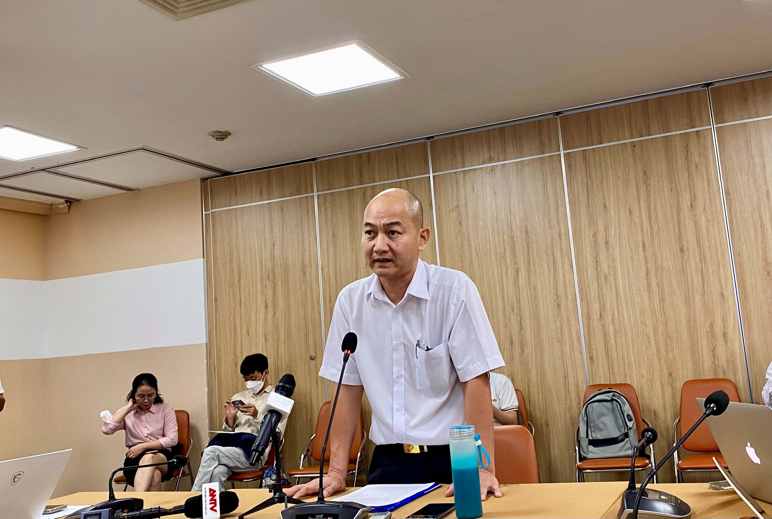 Ông Nguyễn Nguyên Phương, Phó giám đốc Sở Công thương TP.HCM thông tin về chương trình.