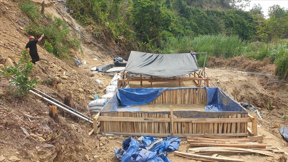 Mỏ vàng Bồng Miêu trên địa bàn tỉnh Quảng Nam.