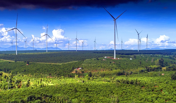 Dự án điện gió trên địa bàn tỉnh Gia Lai.