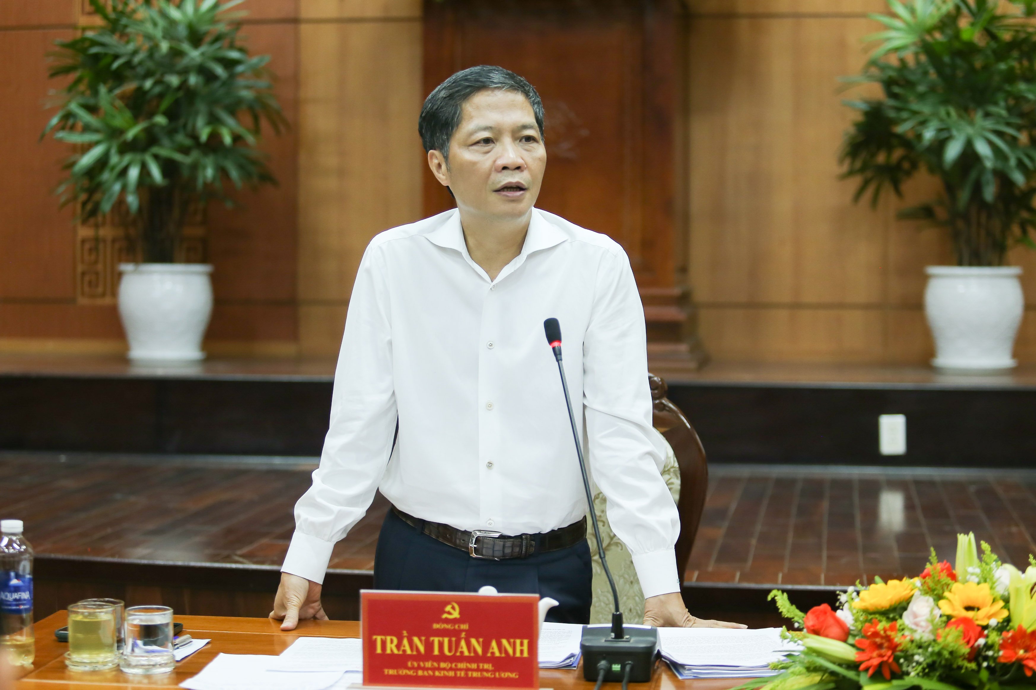 Trưởng Ban kinh tế Trung ương đã dự Hội nghị tổng kết thực hiện Nghị quyết số 39-NQ/TW của tỉnh Quảng Nam.