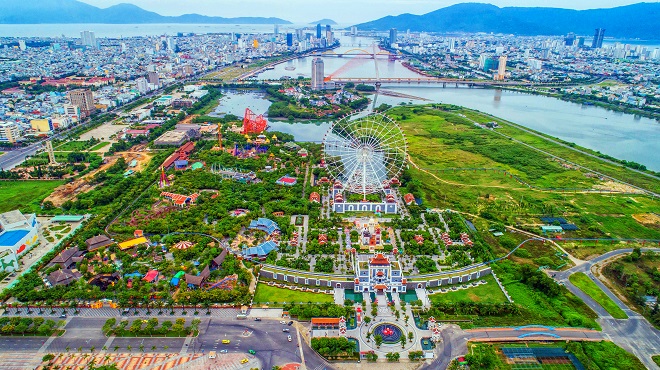 Dự án Trung tâm phần mềm và công nghệ cao Viettel thuộc phân khu Ven sông Hàn và bờ Đông.