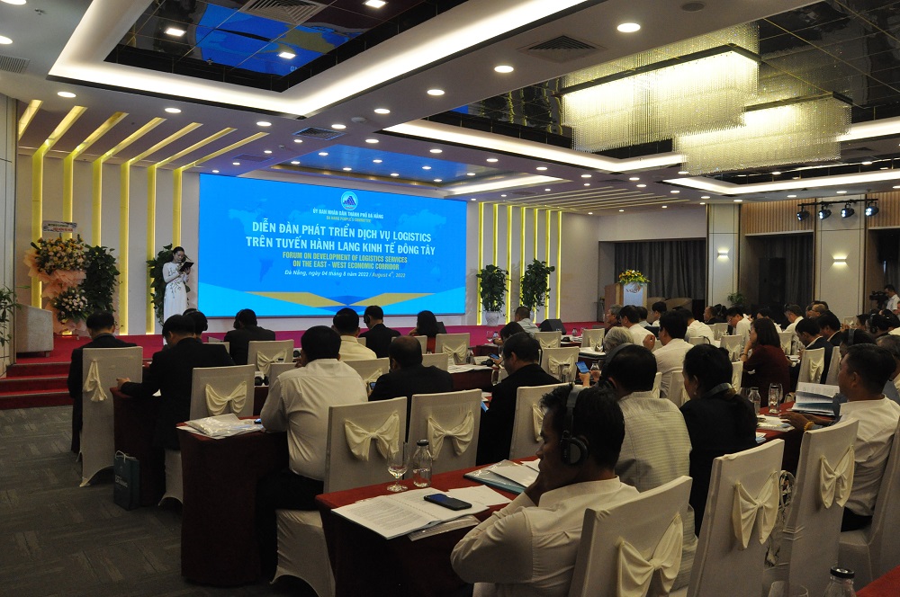 Thành phố Đà Nẵng tổ chức Diễn đàn phát triển dịch vụ Logistics trên tuyến hành lang kinh tế Đông Tây.