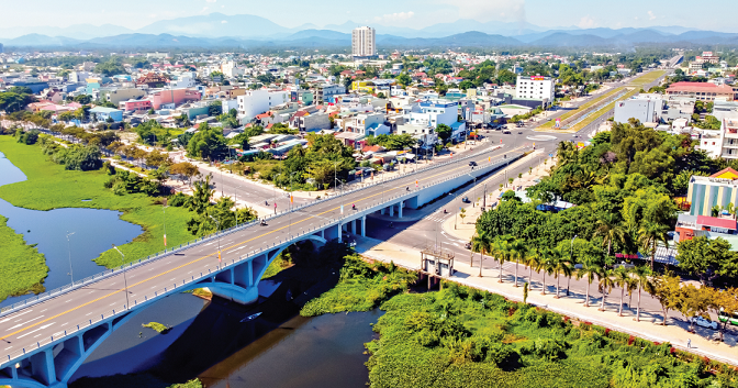 Tỉnh Quảng Nam thống nhất phương án sáp nhập 3 đơn vị hành chính là TP.Tam Kỳ, huyện Phú Ninh và huyện Núi Thành để hình thành đô thị loại 1.